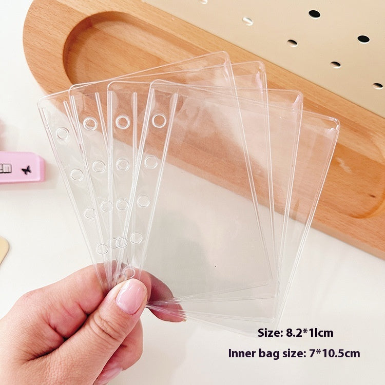 M5 Shell Accessories Bag 5 Holes Journal Book Loose-leaf Paper