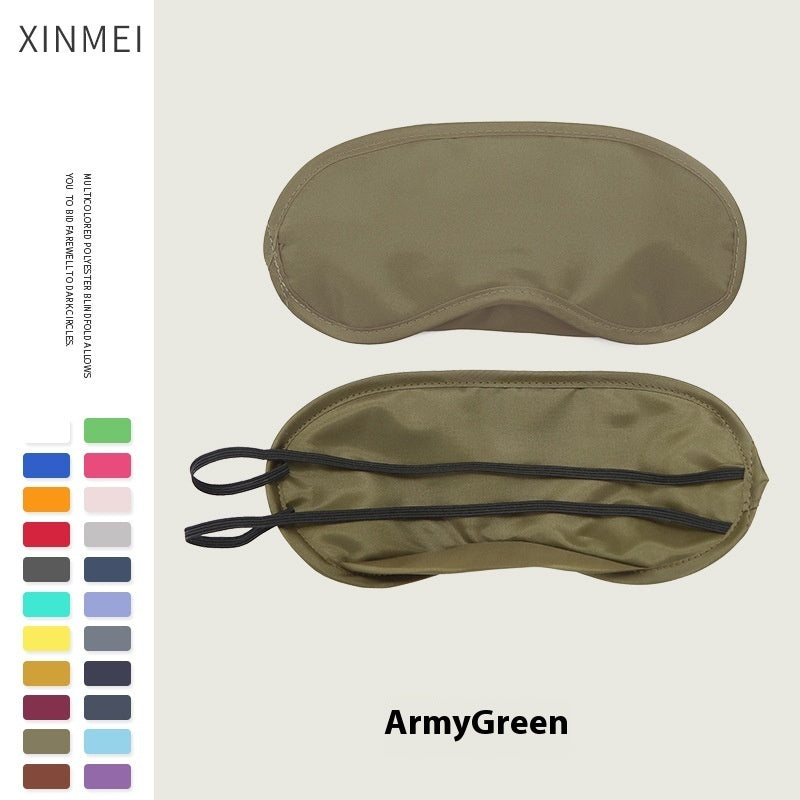 Polyester Shading Eye Mask Aviation Gift Color Game Disposable Travel Eye Shield