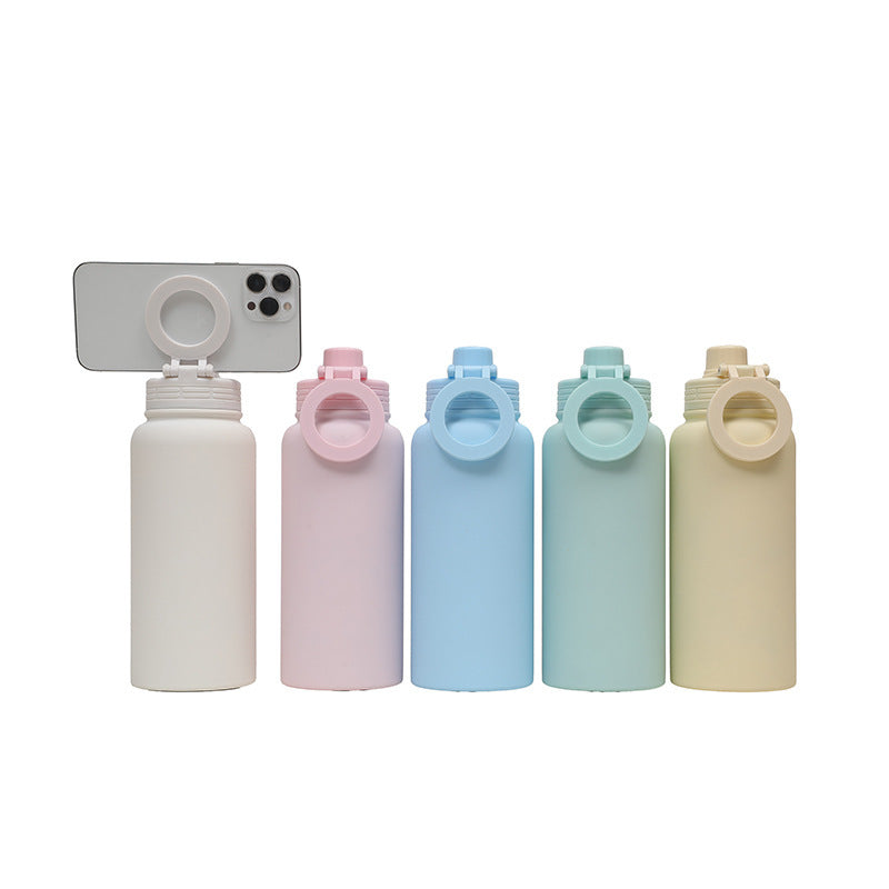 Large Capacity 1L Vacuum Cup Mobile Phone Magnetic Bracket