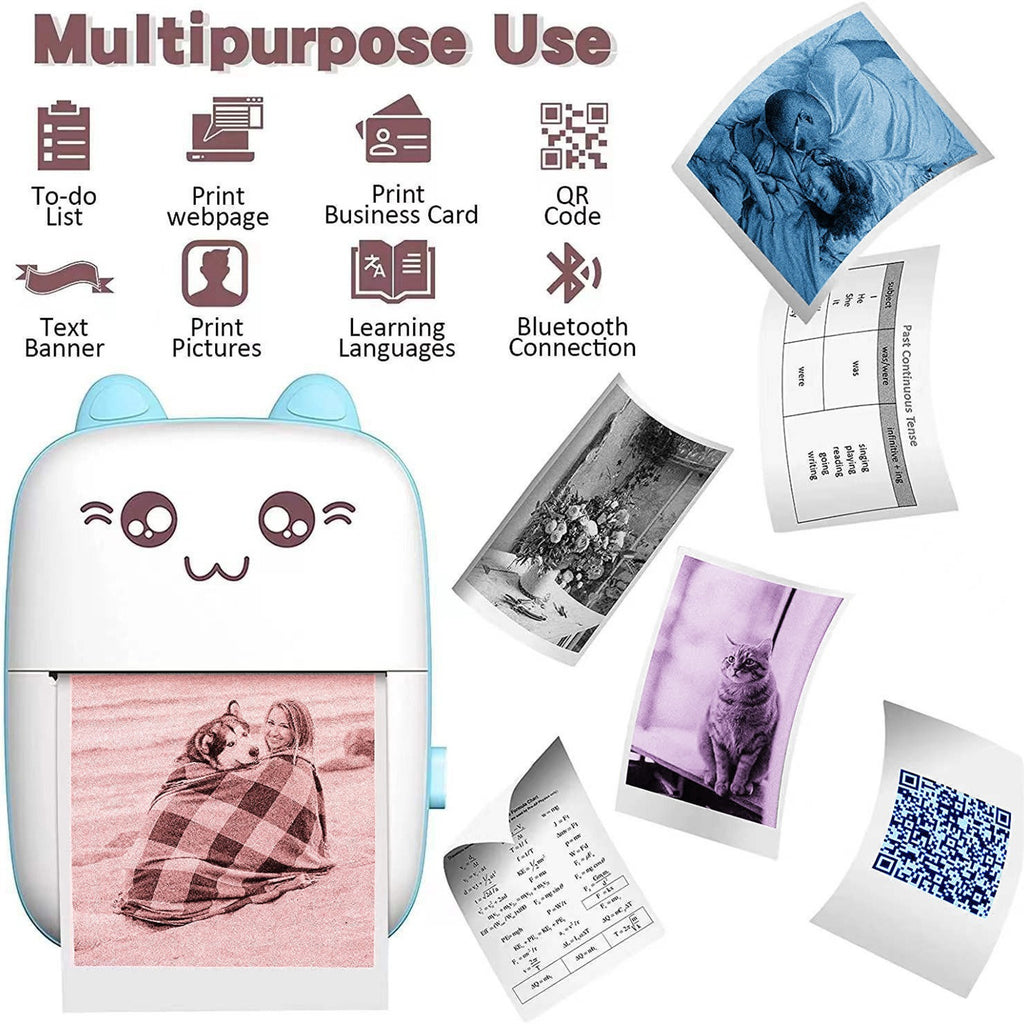 Student Pocket Mini Error Compact Portable Photo Printer