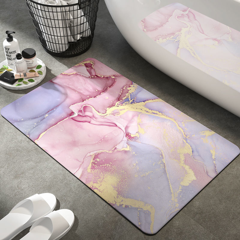 Diatom Ooze Bathroom Absorbent Non-slip Floor Mat