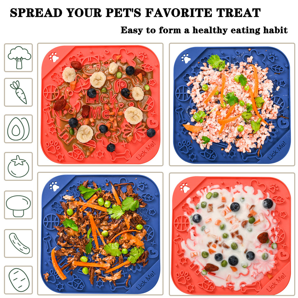 Pet Toy Dog Slow Food Mat Pattern