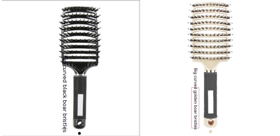 Big Curved Comb Bristle Massage Comb Eight Claws