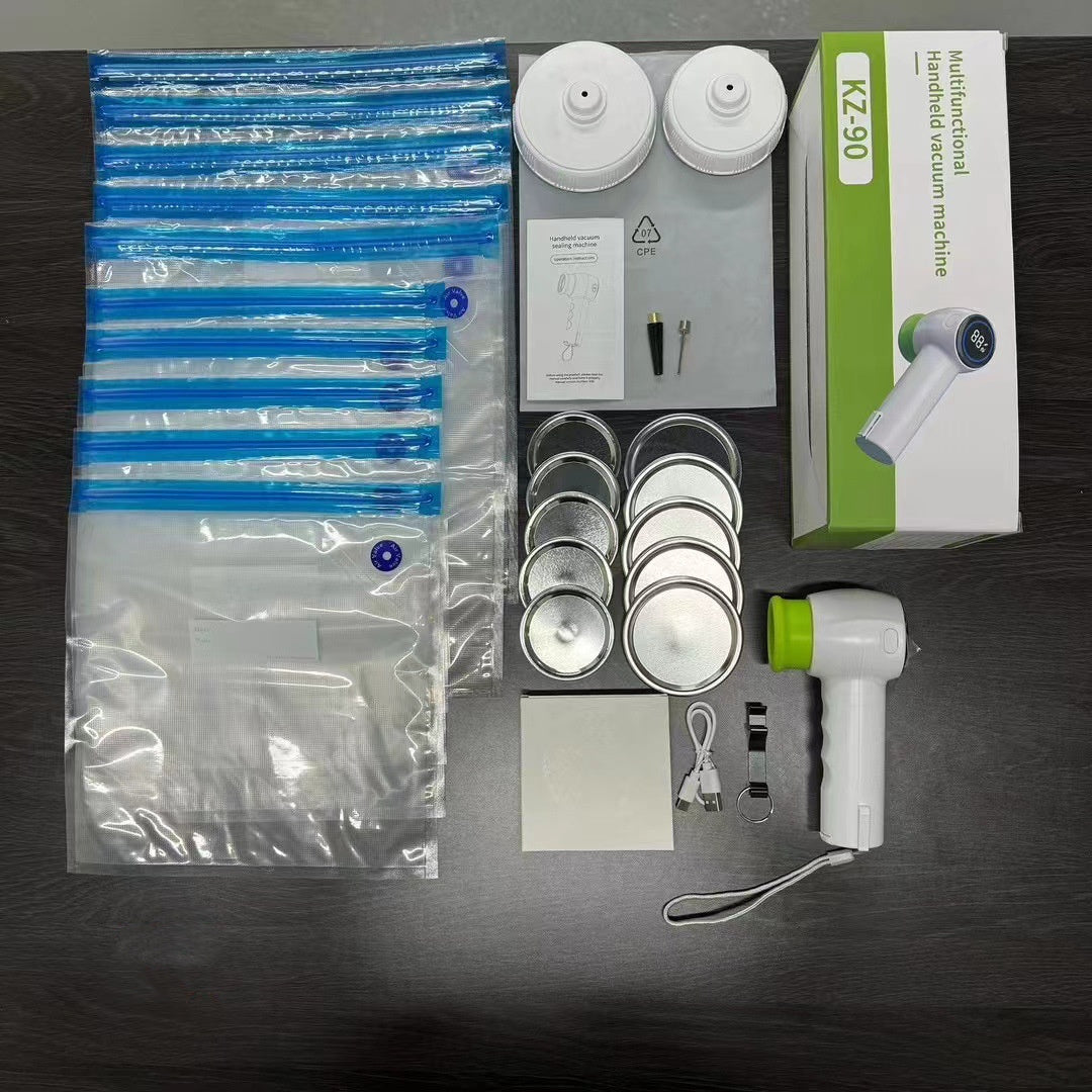 Multifunctional Handheld Freshness Protection Package Vacuum Sealing Machine