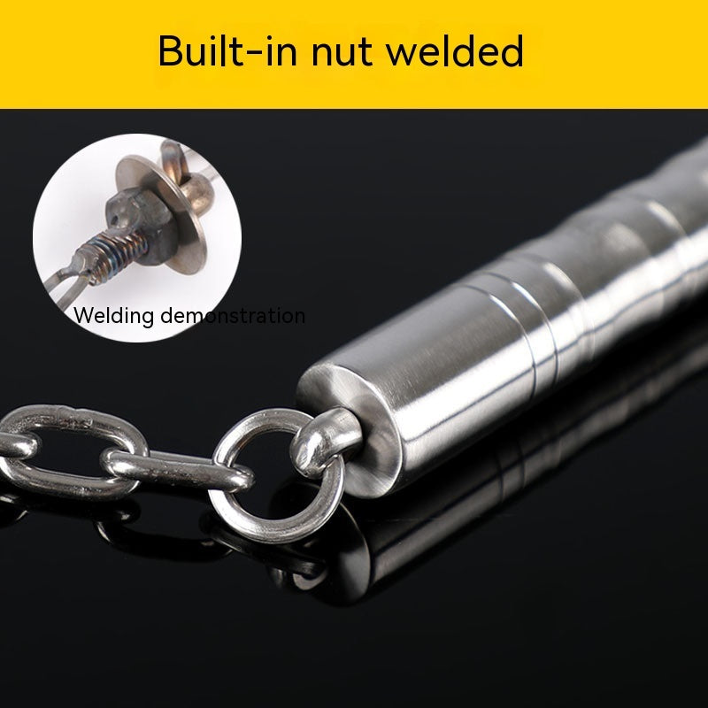 Stainless Steel Nunchucks In Fashionable And Simple Bamboo Style