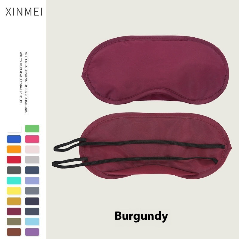 Polyester Shading Eye Mask Aviation Gift Color Game Disposable Travel Eye Shield