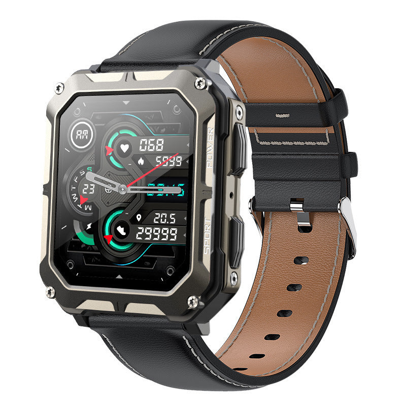 Outdoor Smartwatch with Bluetooth and Health Features