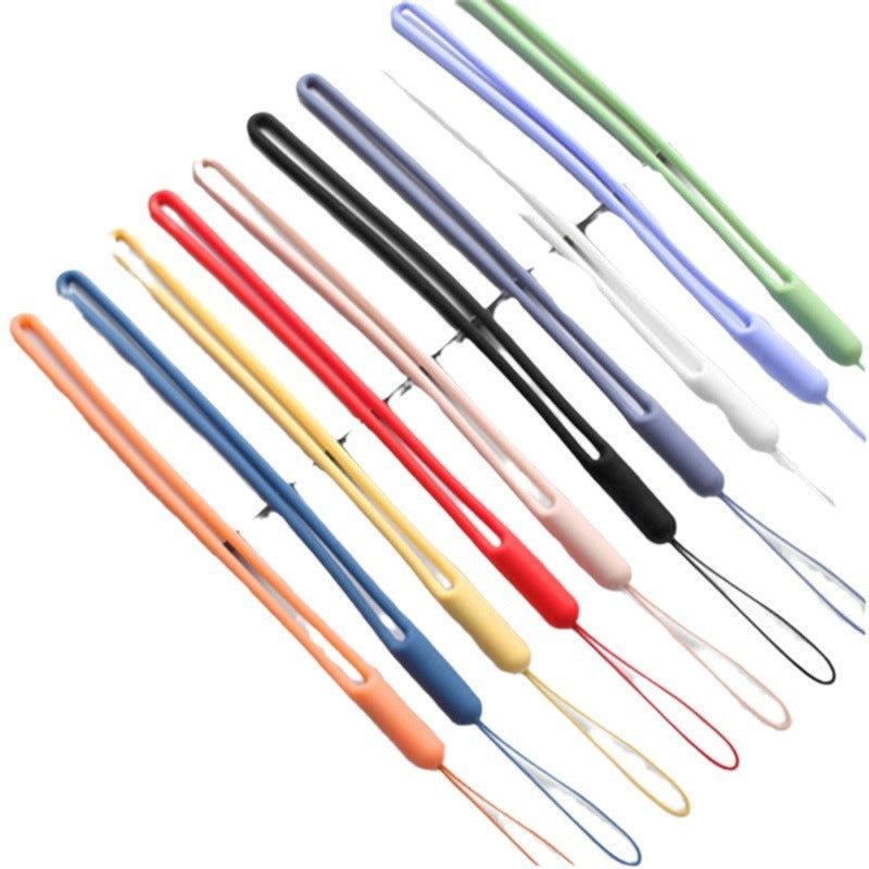 Silicone Multi-color Mobile Phone Lanyard