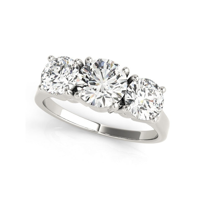 S925 Sterling Silver Diamond Ring