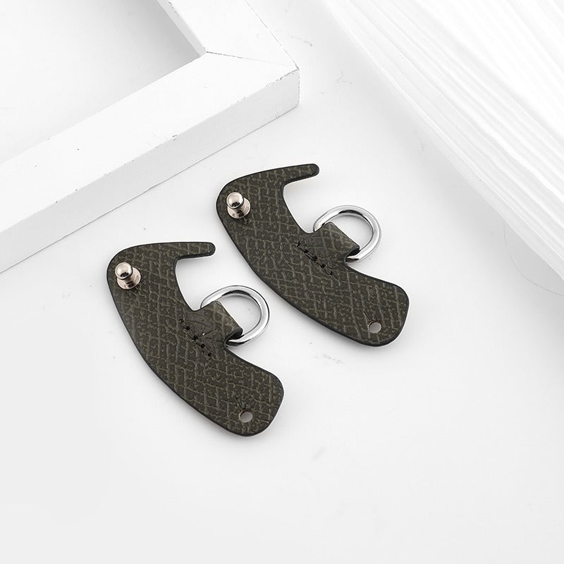 Small Modified Perforated Crossbody Strap