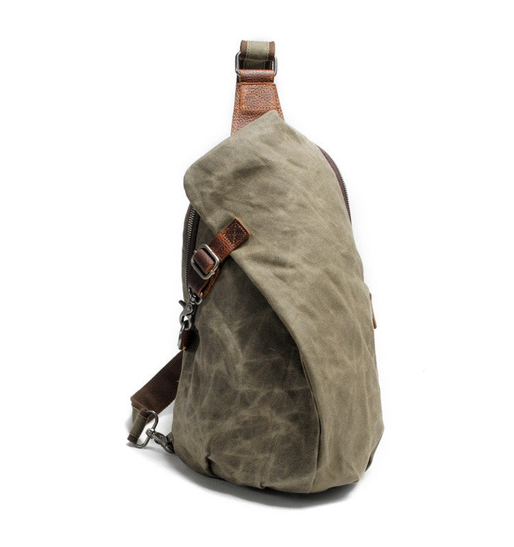 Waterproof Batik Backpack Vintage Chest Bag