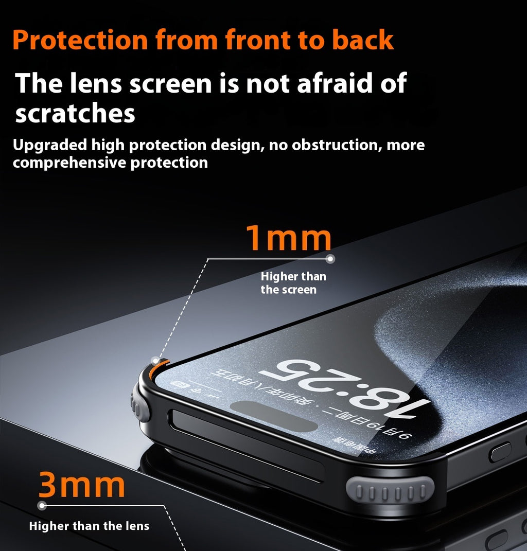 Metal Frameless Magnetic Rack Protective Sleeve