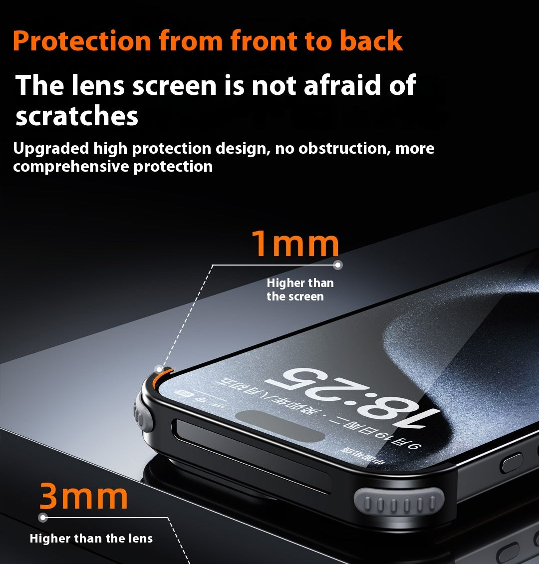 Metal Frameless Magnetic Rack Protective Sleeve