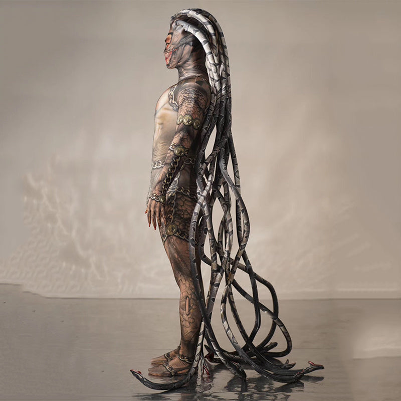 Medusa Transparent Meat Snake One-piece Costume