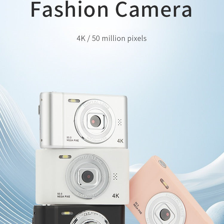 48 Million Pixels Retro HD Digital Selfie Camera - 4K Resolution