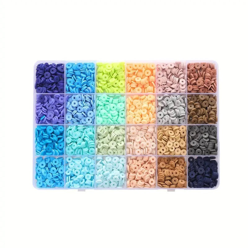 DIY Camouflage Soft Ceramic Beads Ornament Accessories Scattered Beads With Holes Spacer