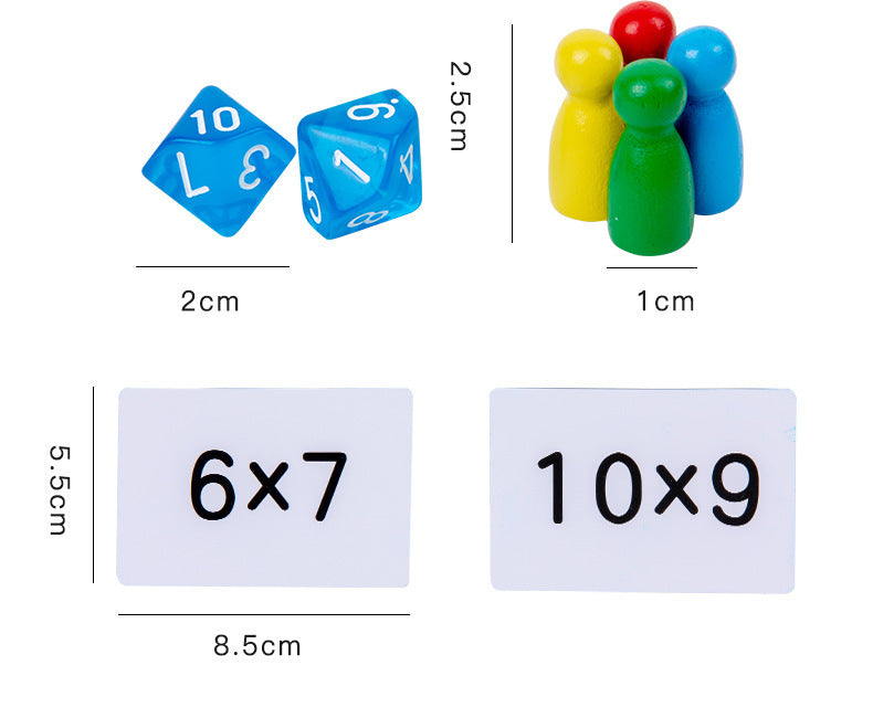 Ninth Multiplication Formula Table Reciting Game Children's Toys