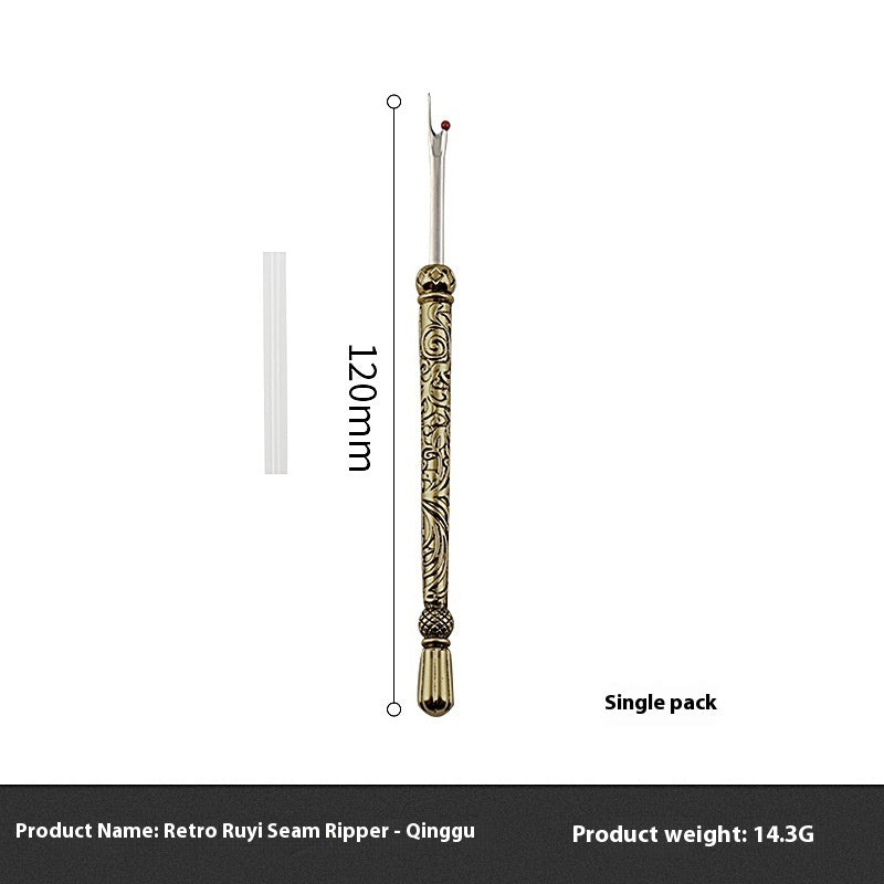 Retro Narcissus Ruyi Handmade Seam Ripper