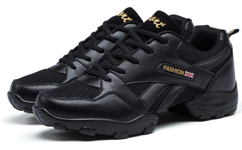 Breathable square dance shoes