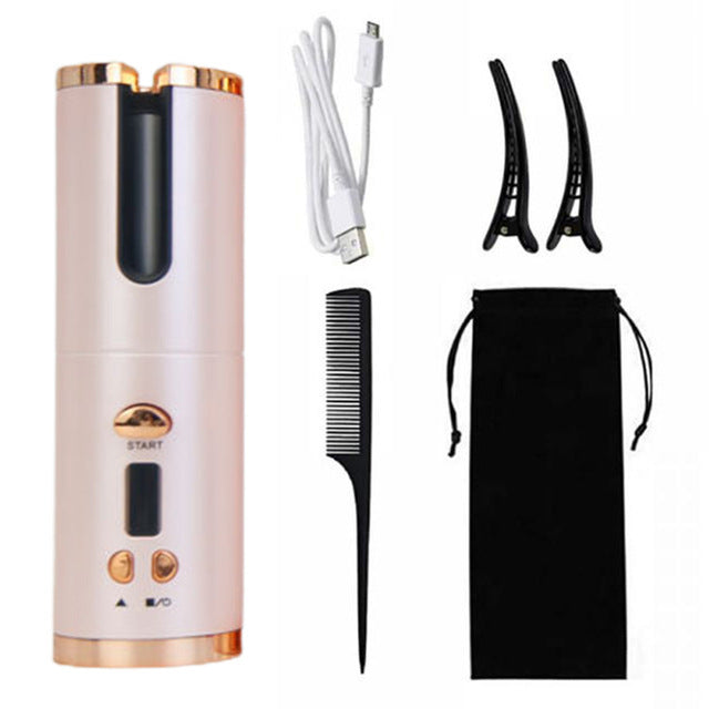 Electric Automatic Curler Wireless Portable Marcel Waver