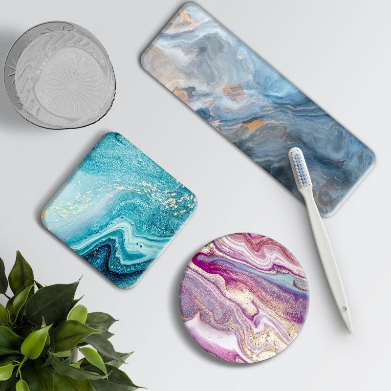 Printing Pen Diatom Mud Absorbent Pad Wash Basin Small Toilet