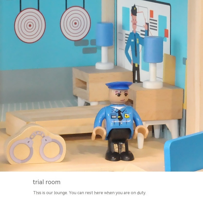 Role Play House Police Fire Department Educational Children's Toys Suit