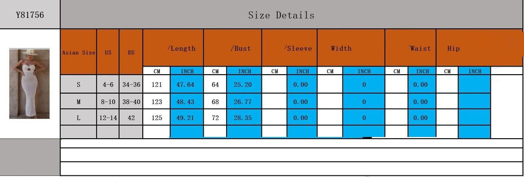 New Knitted Elastic Hip Hot Girl Dress