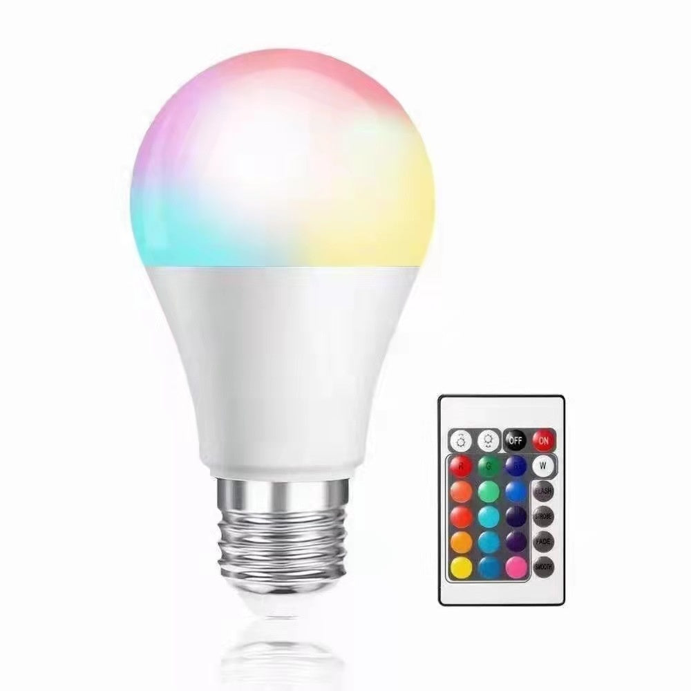 LED Colorful Remote Control Candle Bulb