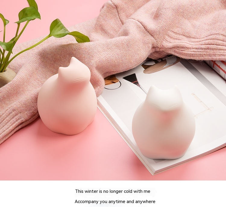 Silicone Water Injection Mini Cartoon Hot Water Bag