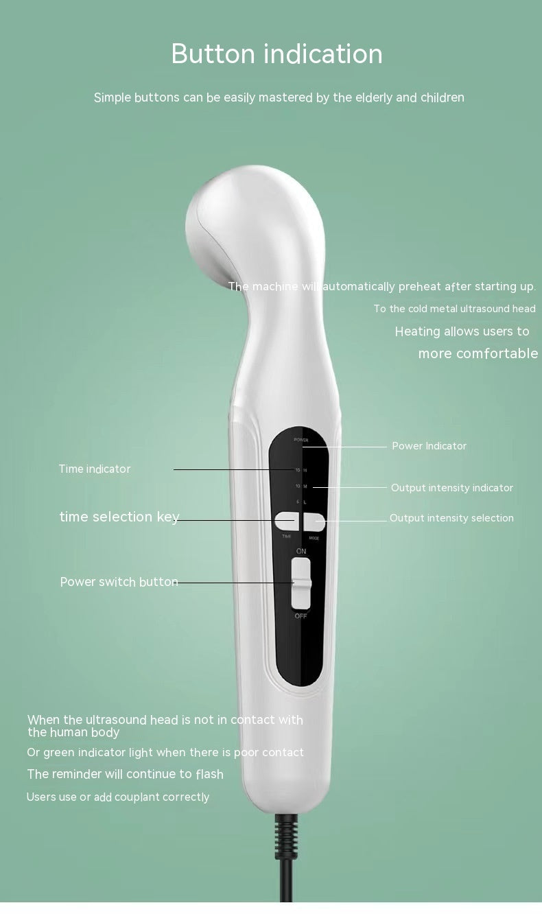 Ultrasonic Physiotherapy Instrument Household Cervical Spine Lumbar Massager
