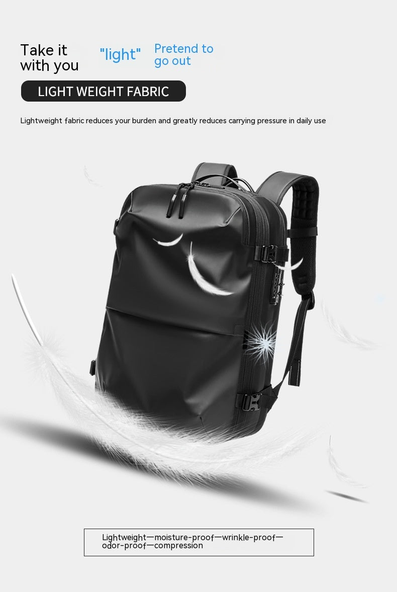 Men's Minimalist Multifunctional Large Capacity Travel Backpack