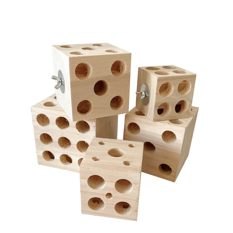 Grinding Mouth Destruction Rubik's Cube Platform Fir Pine Toy