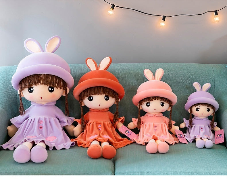 Girl Cute Rabbit Plush Toy Cartoon Doll