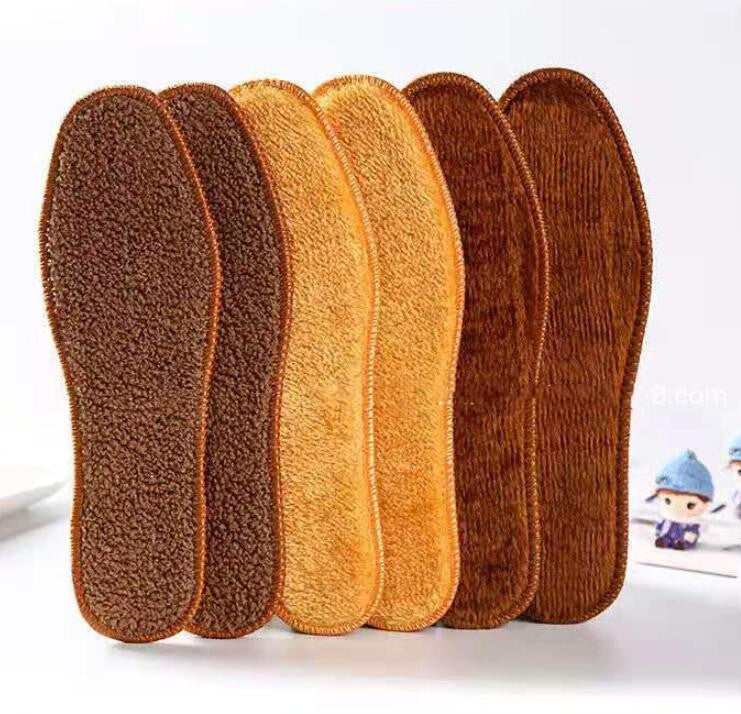 Fleece-lined Thickened Cold Protection In Winter Alpaca Fleecefiber Insole