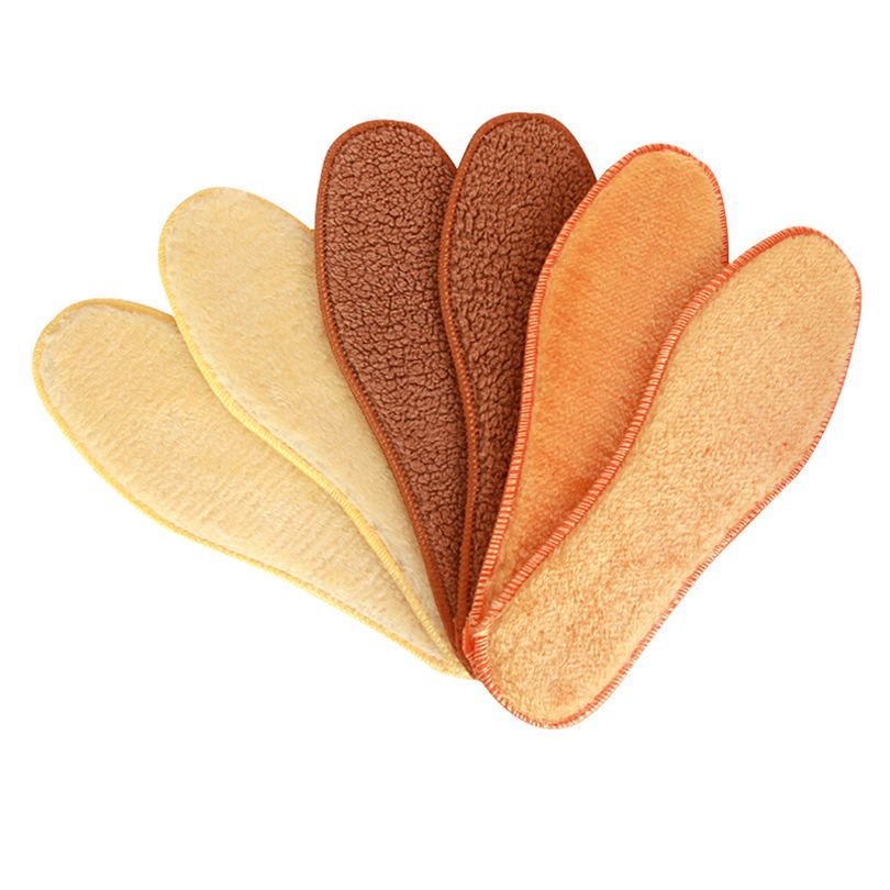 Fleece-lined Thickened Cold Protection In Winter Alpaca Fleecefiber Insole