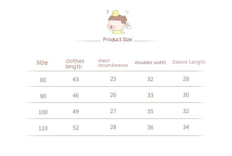 Spring And Autumn Long Sleeve Skirt Children's Clothing
