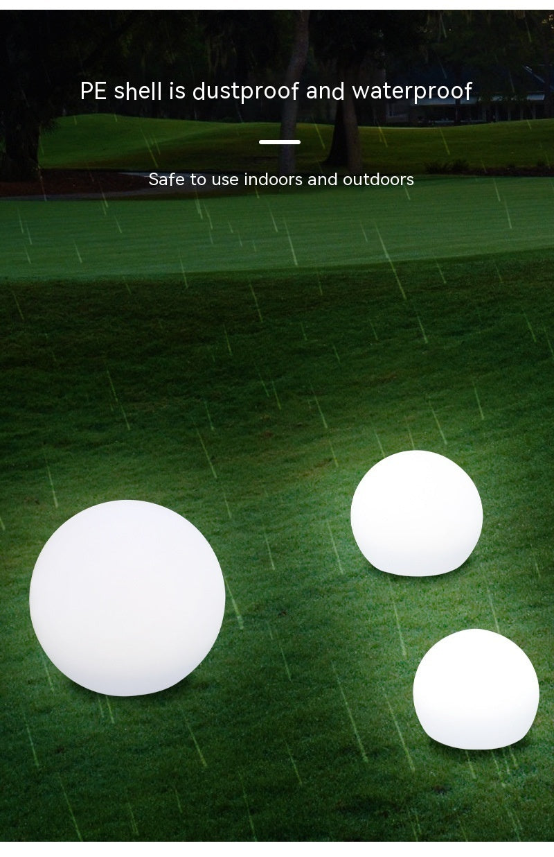 Led Luminous Ball Light Waterproof Solar Decorative Lamp Scene