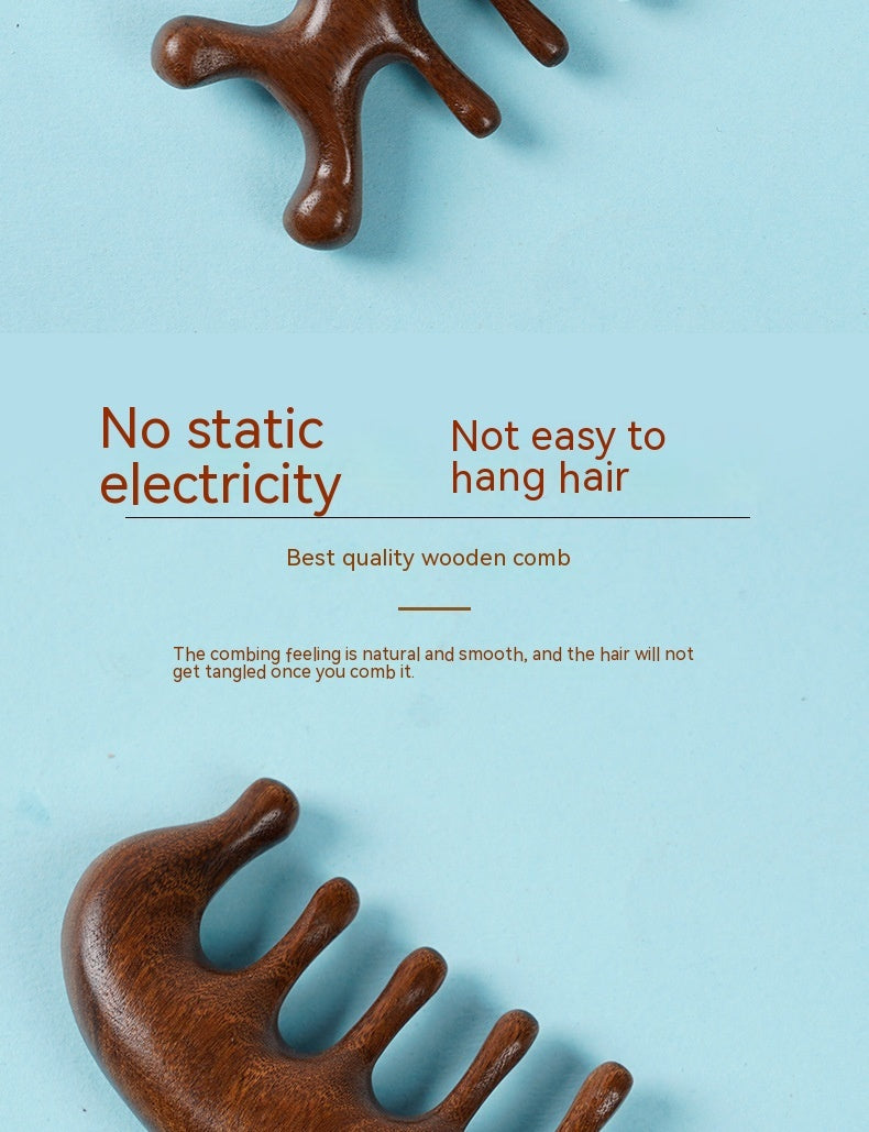 Unisex Five Teeth Massage Comb