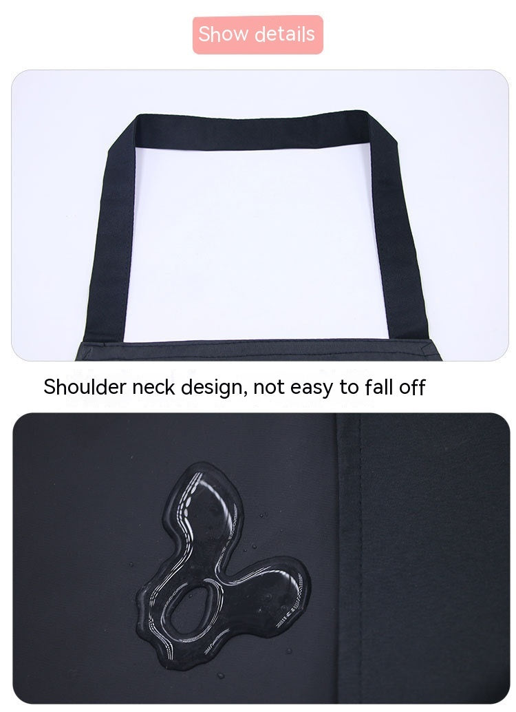 Household Kitchen Cooking Household Apron Female Fashion New Oil-proof Stain