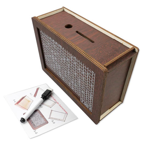 Home Quality Counter Target Coin Bank Children Gift Box Crafts