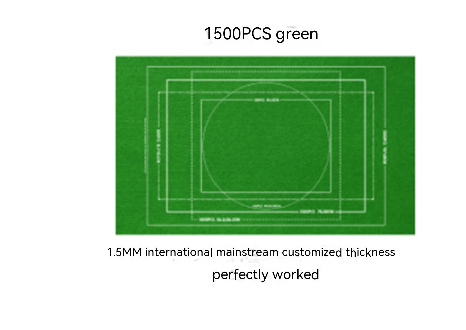 Puzzle Mat 26x46 Inch Felt