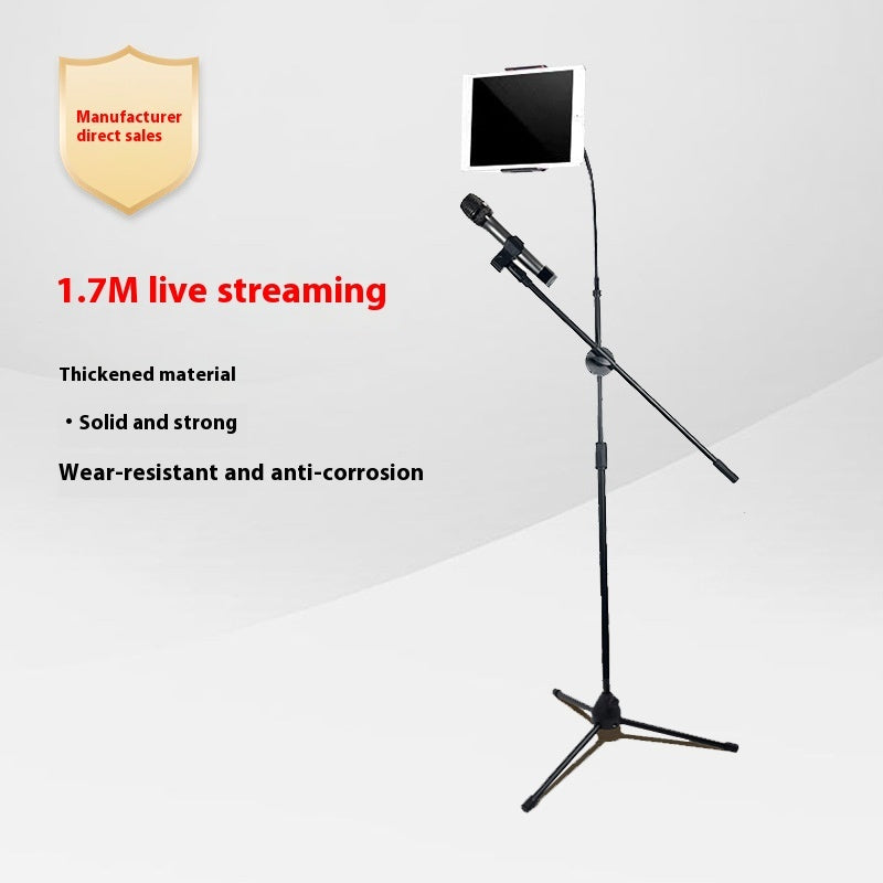 Mobile Live Streaming Floor Stand Outdoor