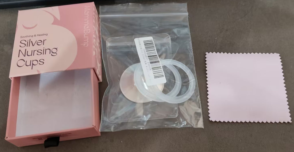 Nipple Silver Cup 999 Pure Shield Protection Soothing Milk