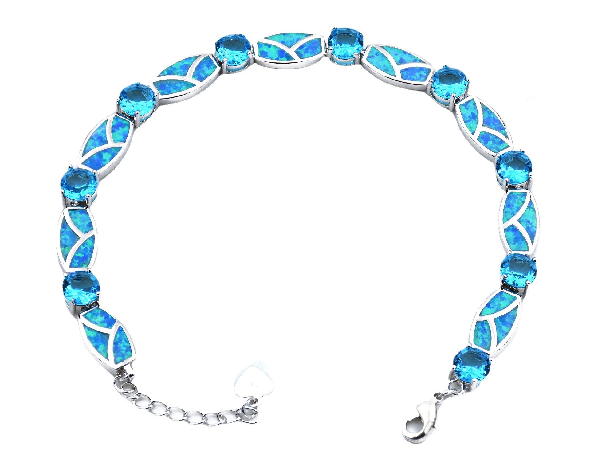 Cross Border Square Round Opal Bracelet