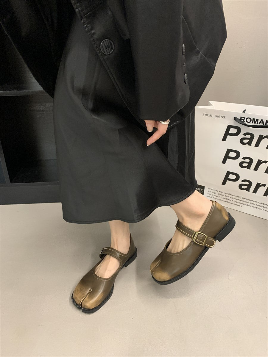 Women's Shoes Soft Bottom Soft Surface Strap Fairy Shoes Gentle Pumps