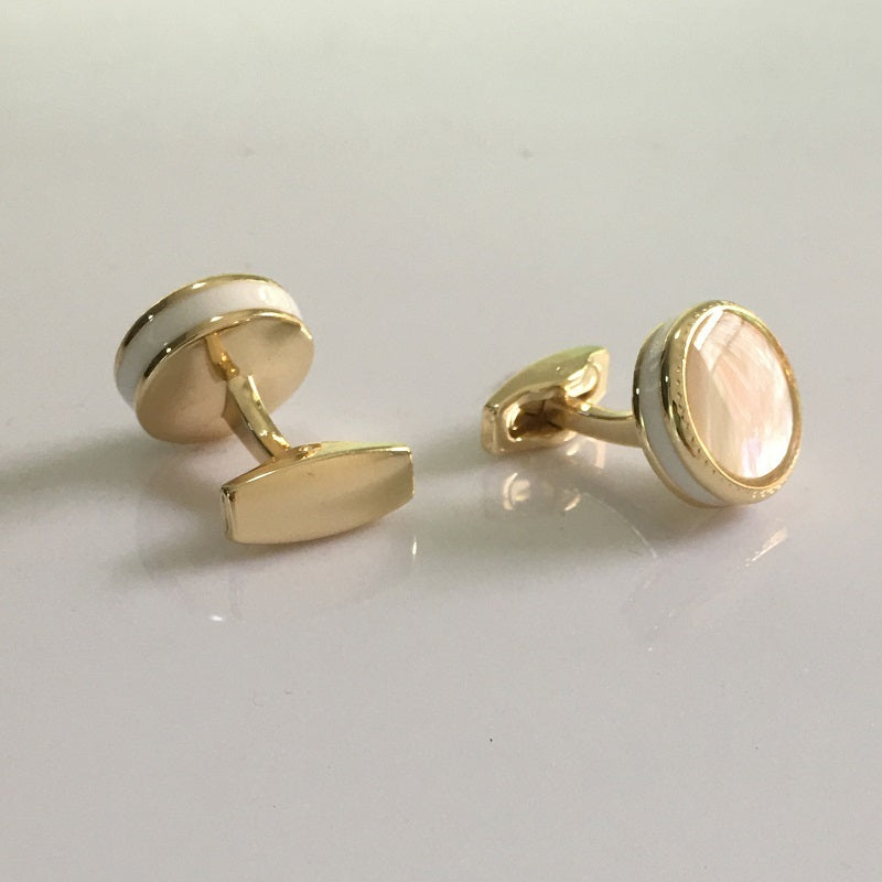 New French Style Shirt Cufflinks Dress Cufflink Shell Cuff Men's Accessories