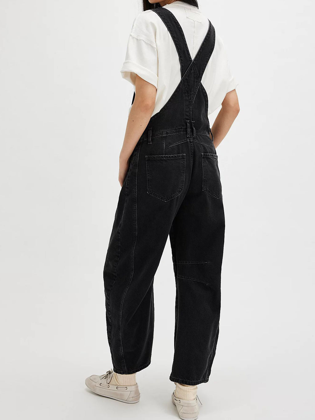 Casual Loose Denim Overalls
