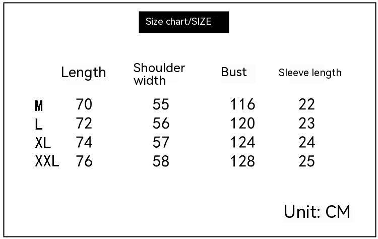 American Street Retro Alphabet Stitching School Style Round Neck T-shirt