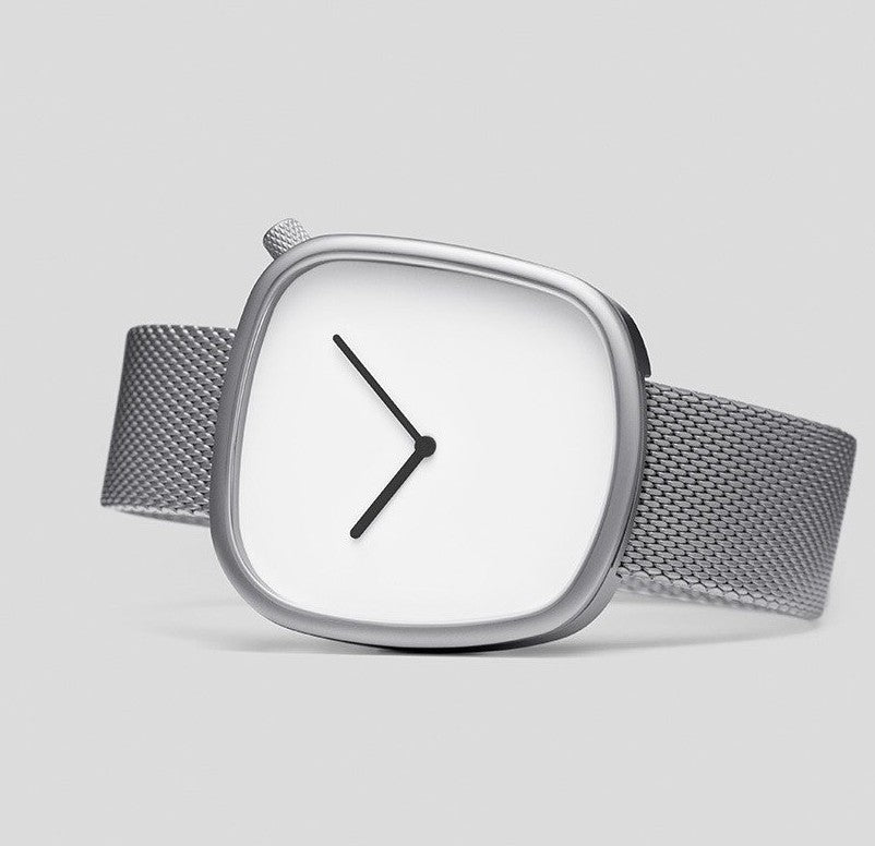 Stainless steel quartz watch