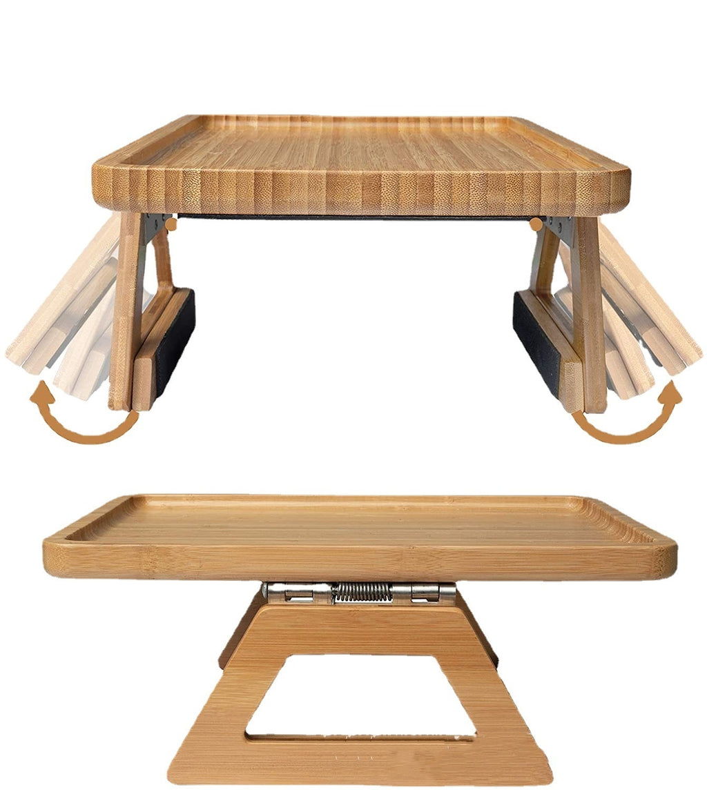 Simple Solid Color Creative Wooden Sofa Tray